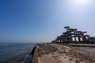 東京湾を一望できる場所