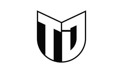 TD initial letter bat icon gaming logo design vector template. batman logo, sports logo, monogram, polygon, war game, symbol, playing logo, abstract, fighting, typography, icon, minimal, wings, battle