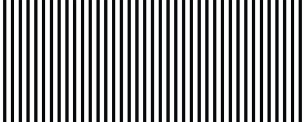 Obraz premium Black on white abstract perspective line stripes with dimensional effect isolated on white background. 