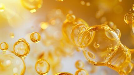 Lecithin molecules form a protective barrier around skin cells.