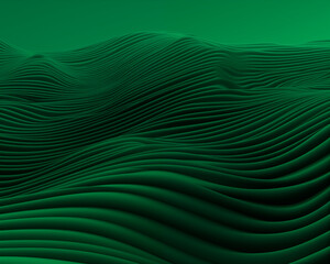 Abstract green meadow background that sways with the blowing wind. Used for making wallpaper, posters, cards, stickers, brochures.