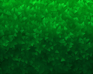 Geometric triangle background. Abstract green leaves. Used for making wallpaper, posters, cards, brochures, backdrop.