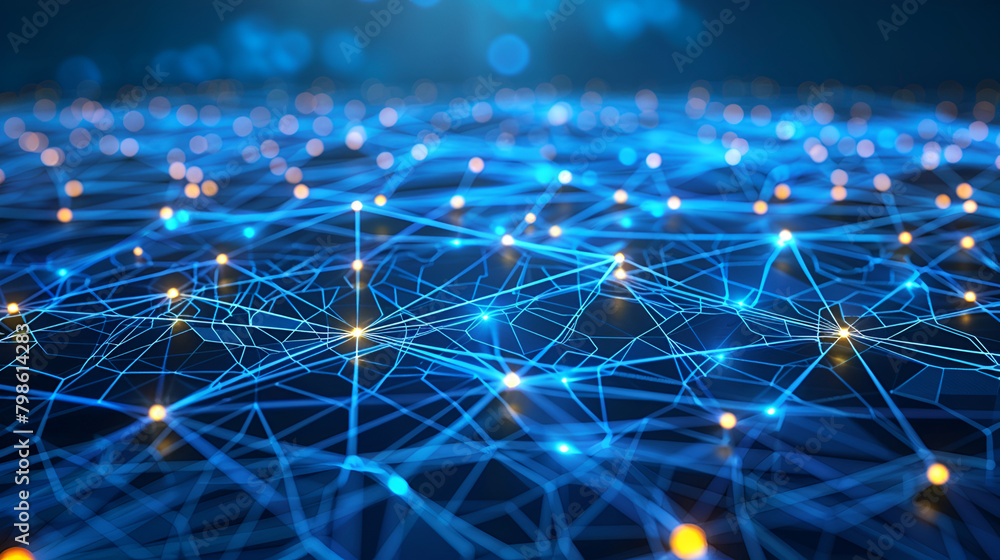 Poster background map of future communication technology concepts,3d_network_connections,futuristic illustr