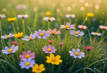 field of daisies