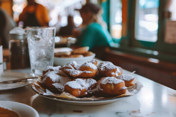 Delicious Plate of Beignets, Culinary World Tour, Food and Street Food