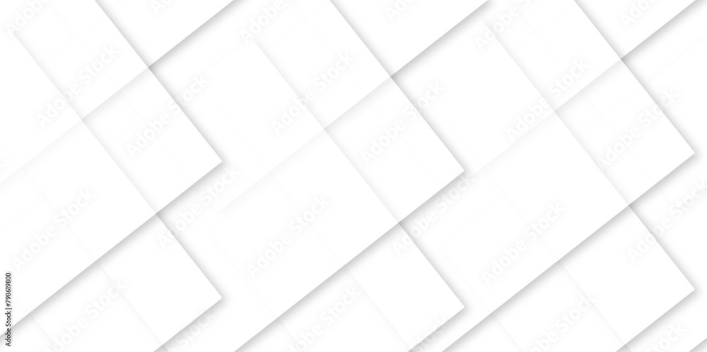 Poster abstract modern white and gray pattern geometric luxury gradient line background random square shape
