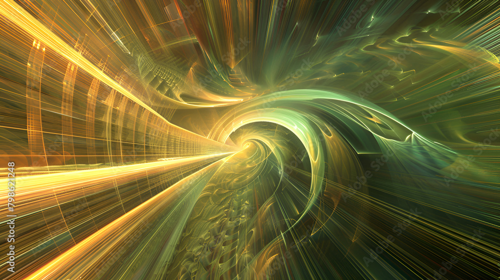 Poster 3D rendering of abstract technology digital hi tech concept. Computer generated image,Abstract glow lighting background,Abstract background. luminous swirling. Elegant glowing circle

