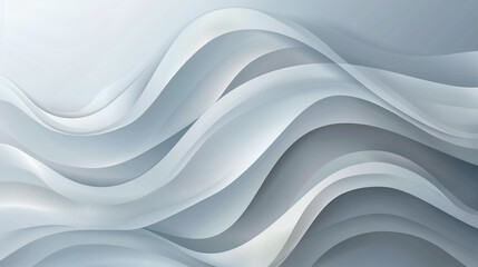High-definition soft grey minimal wave vector background.