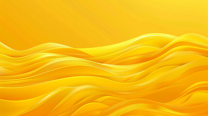 Premium Vector Format Vivid Yellow Minimal Wave Background.