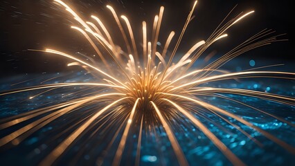 Obraz premium Independence Day Sparkles (Landscape)
