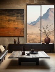 modern cozy living room UHD Wallpaper