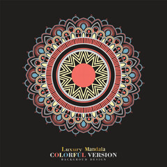 Creative latest background mandala vector design