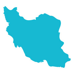 イランの単純化した形、アイコン