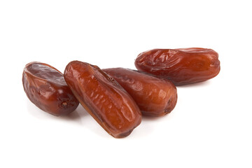 Dates isolated on white