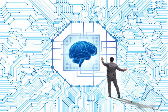 Concept of AI - artificial intelligence in action