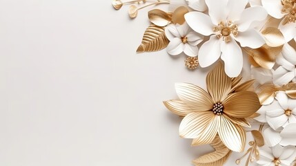 Elegant Floral Background for Events and Promotions