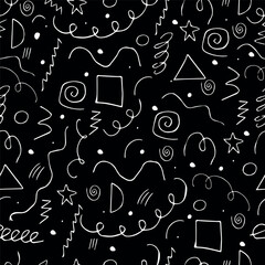 seamless pattern with icons