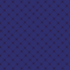 Seamless pattern with floral lines. blue background