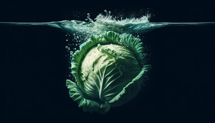 Drowned Cabbage - obrazy, fototapety, plakaty