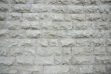 Obraz premium brick stone tile wall texture background . close up