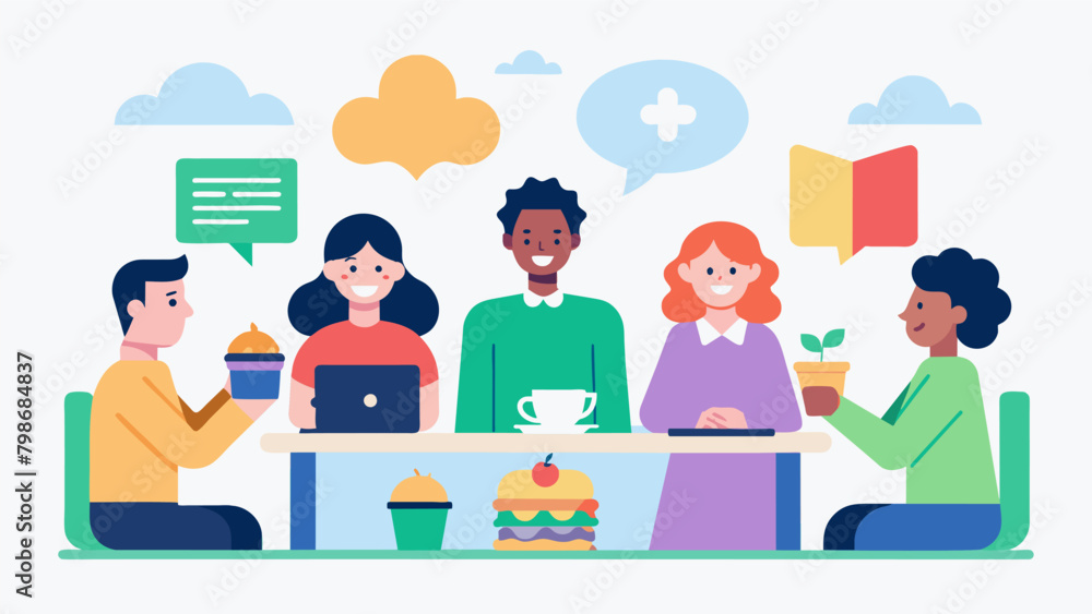Poster a series of lunch and learns are organized to educate all employees on neurodiversity in the workpla