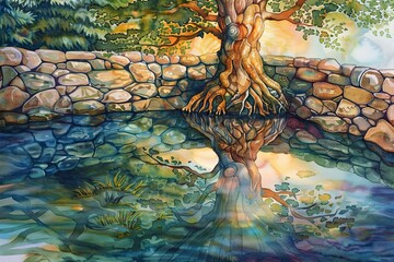 Biblical Reflections: Watercolor Art Adding Spiritual Depth