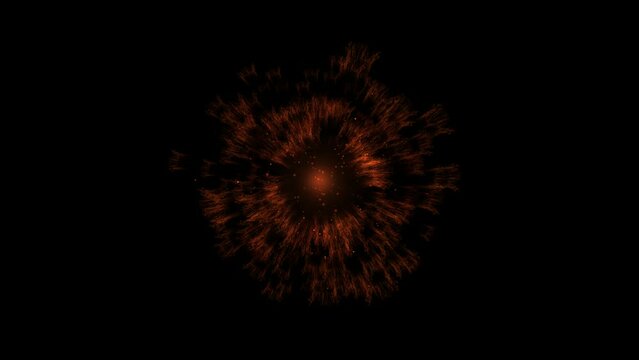 Large Supernova Explosion
