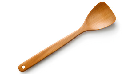 Kitchen spatula on isolated white.