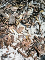 Road, soil, ground, cracked soil, relief, mountain, ravine, stones, chalk, colors flowers, nature, ecology