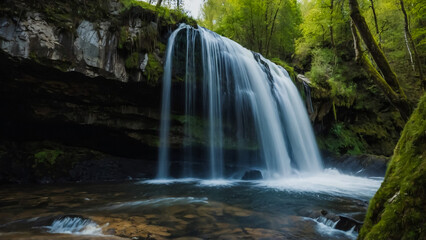 Tateshina Great Falls, Chino City, Nagano Prefecture
