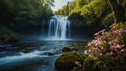 Tateshina Great Falls, Chino City, Nagano Prefecture
