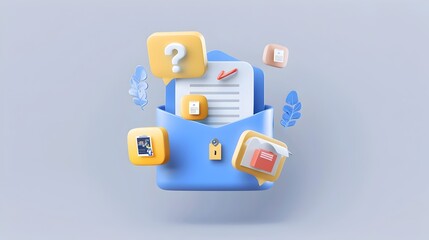 Document Verification Query Visualization on Modern 3D List Display