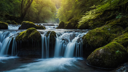 Tateshina Great Falls, Chino City, Nagano Prefecture
