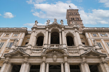 The Basilica of Saint Mary Major (Santa Maria Maggiore). Rome, Italy