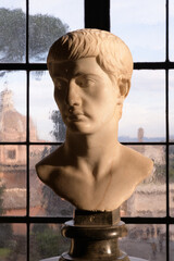 Portrait of Marcellus (nephew of Augustus) in interior of Capitoline Museums