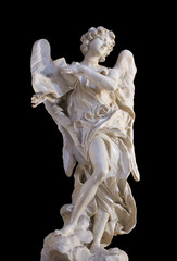 Angel with the Superscription by Bernini in Sant'Andrea delle Fratte (Saint Andrew of the...