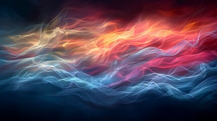 Obraz premium The USA flag captured in full motion, waving rapidly in the wind with a slow shutter speed to enhance the sense of movement and fluidity.