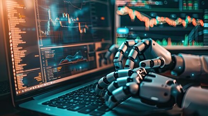 Fototapeta premium Crypto Trading Bots: Automated Trading Strategies and Algorithms