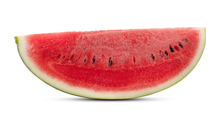 watermelon isolated on transparent png © supamas
