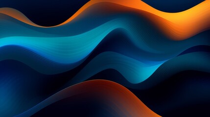 Abstract digital waves in a seamless pattern, symbolizing data transfer and digital communication,