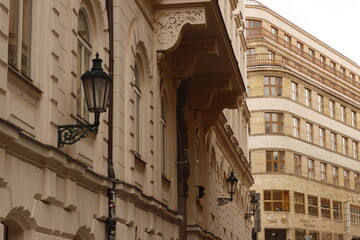 Building in the downtown of Prague, Czech Republic