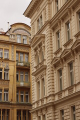 Fototapeta na wymiar Building in the downtown of Prague, Czech Republic