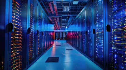 Fototapeta premium Layer 2 Solutions: Improving Scalability and Transaction Speeds