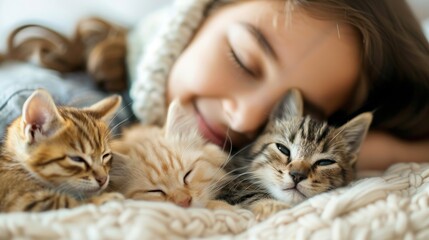 Family and Lifestyle Pet: A photo showing a family with their pet