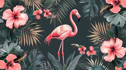 Flamingo illustration
