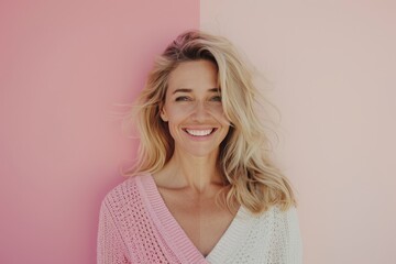 Fototapeta premium Techniques in aging prevention merge with graceful aging explorations to foster healthy, aesthetic treatments, engaging mature skin with anti-aging research amidst tired realities.