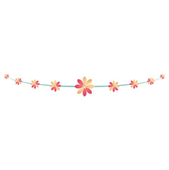 flower divider flower wreath flower Autumn branch ornament floral divider	