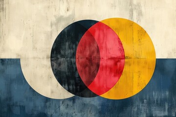 Abstract circles colorful background wallpaper design images