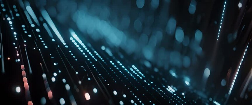 Encrypted code streams flowing through motherboard channels, coding for security,