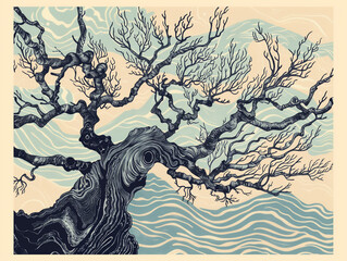 Old Tree illustration